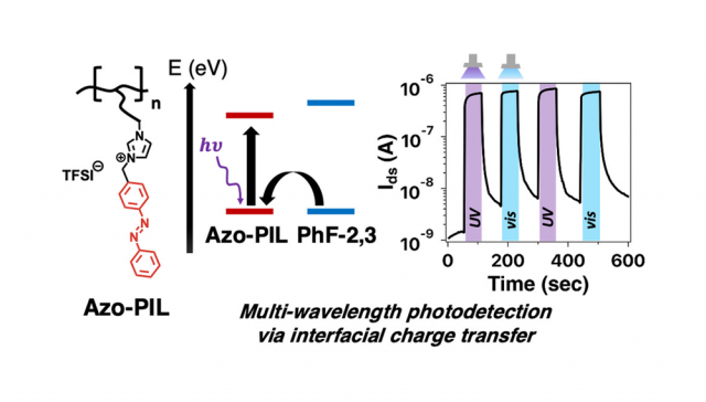 ToC from Multiwavelength Photodetectors Based on an Azobenzene Polymeric Ionic Liquid