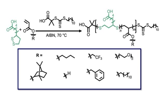 ToC of Controlled-Radical Polymerization of α-Lipoic Acid: A General Route to Degradable Vinyl Copolymers